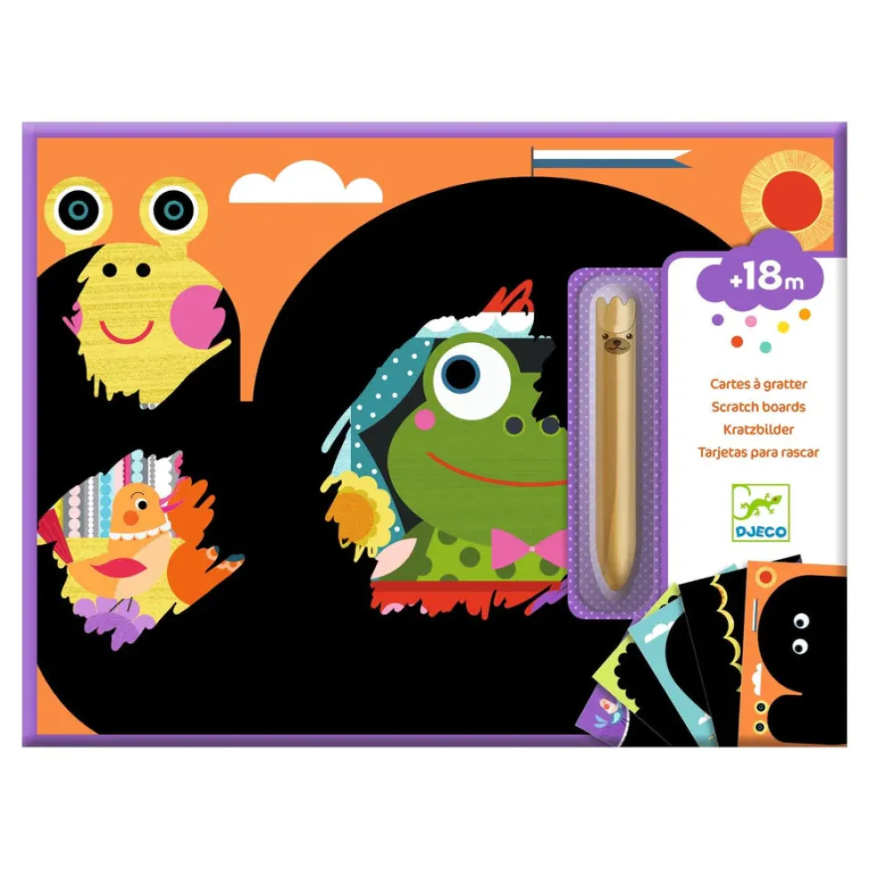 Djeco Scratch Cards Activity: It's So Fun to Discover