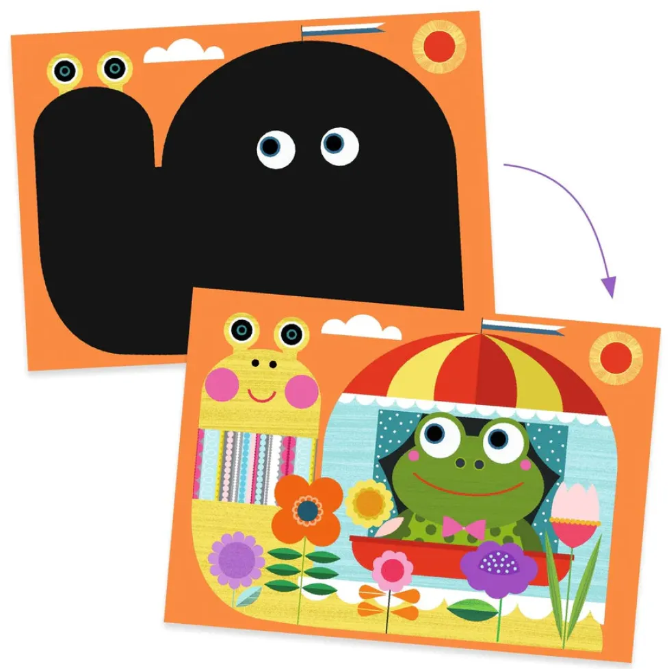 Djeco Scratch Cards Activity: It's So Fun to Discover