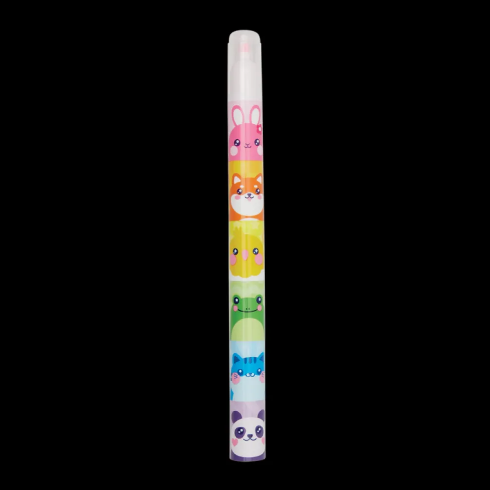 Ooly Stacking Highlighters - Hey Critters