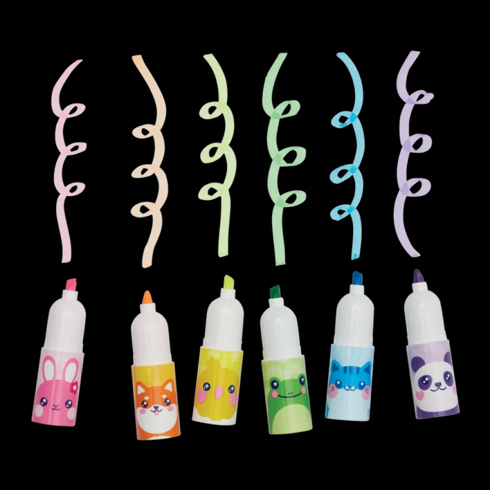 Ooly Stacking Highlighters - Hey Critters