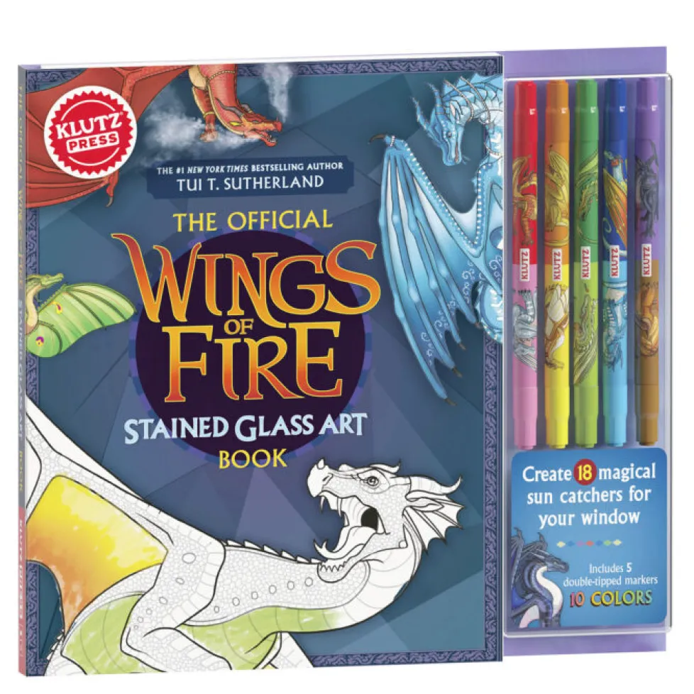 Klutz® Wings of Fire Stained Glass Art