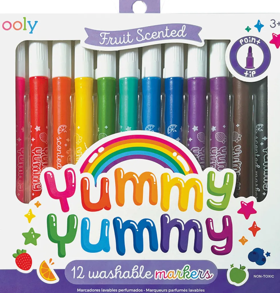 Ooly Yummy Yummy Scented Washable Markers - set of 12