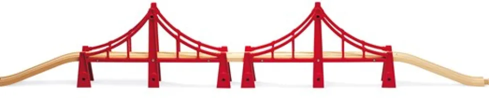 Brio Double Suspension Bridge 33683