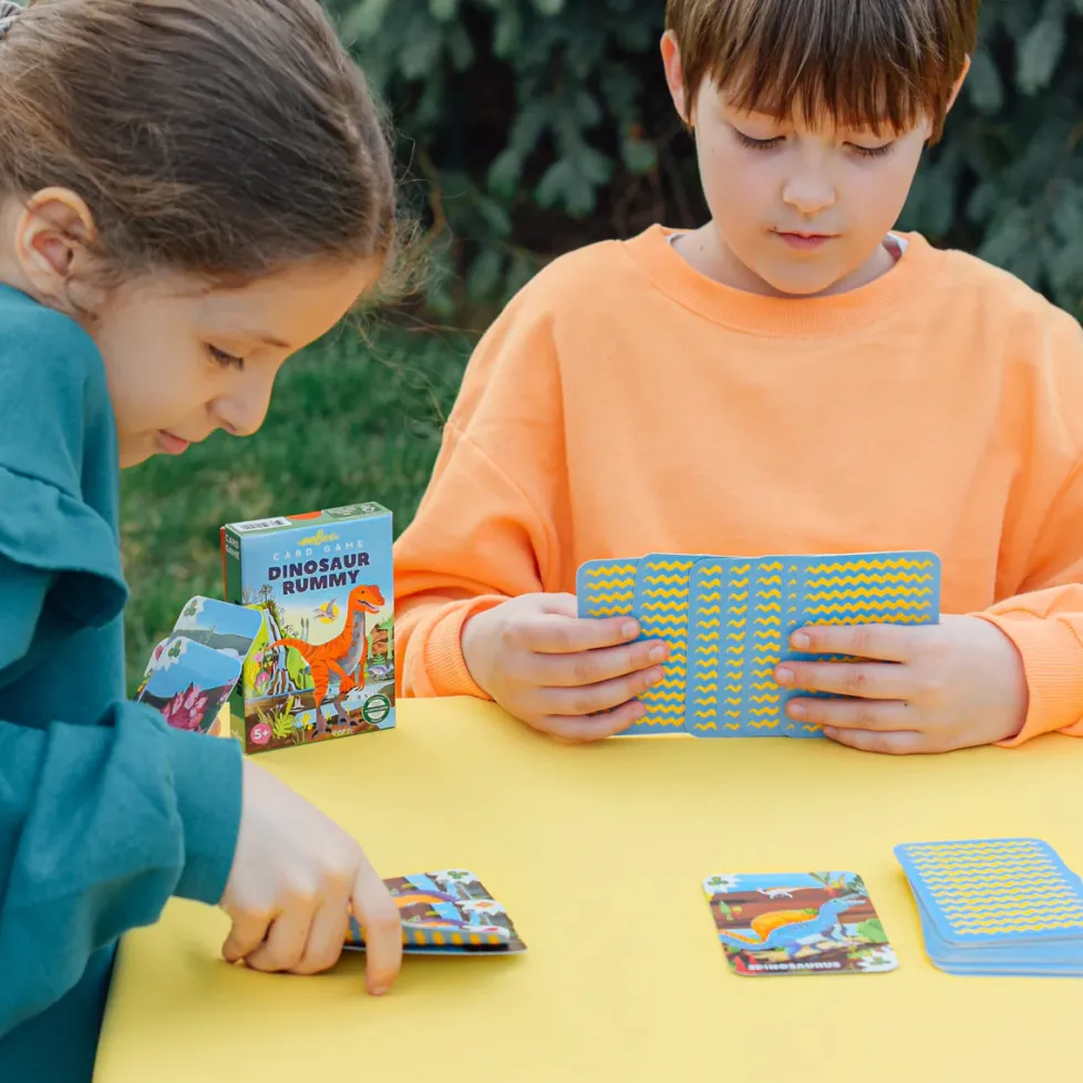 eeBoo Card Game Dinosaur Rummy