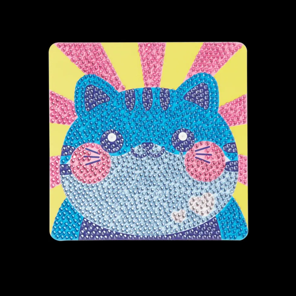 Ooly Razzle Dazzle DIY Gem Art Kit Cutesy Cats