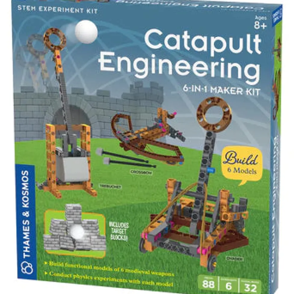 Thames & Kosmos Catapult Engineering: 6-in-1 Maker Kit