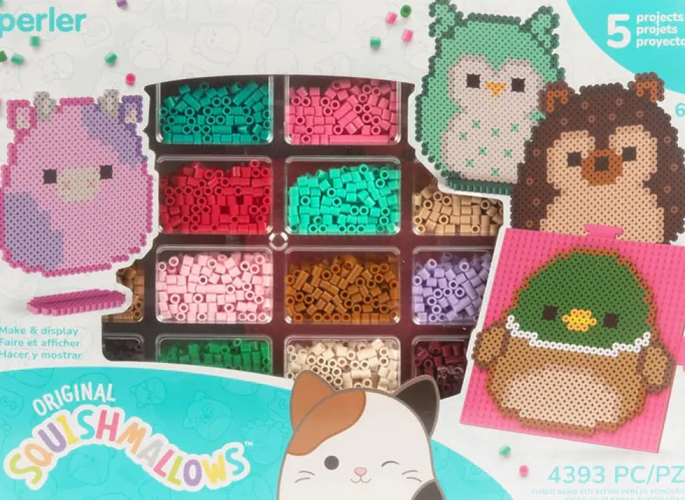 Perler Fused Bead Kit: Squishmallows Deluxe