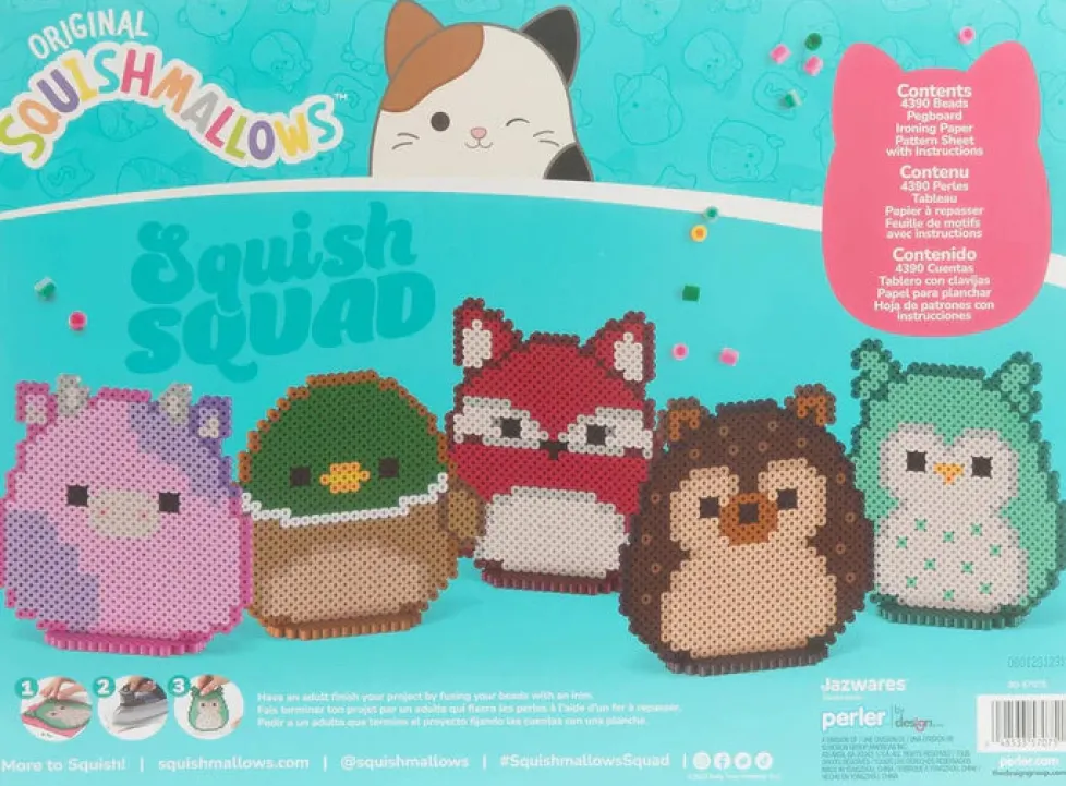 Perler Fused Bead Kit: Squishmallows Deluxe