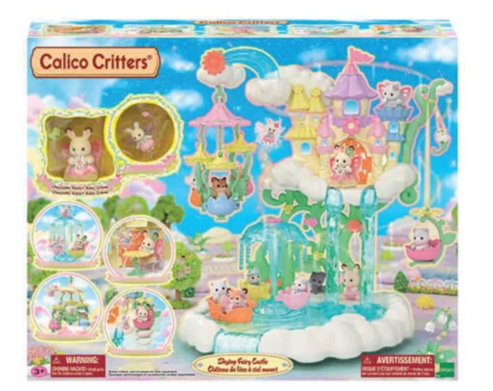 Calico Critters Skytop Fairy Castle