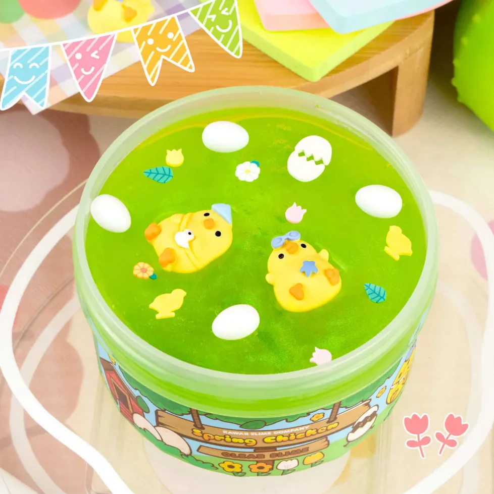 Kawaii Slime: Spring Chicken Clear Slime