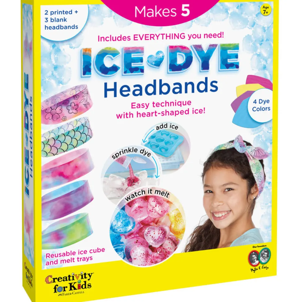 Creativity for Kids: Ice Dye Headbands