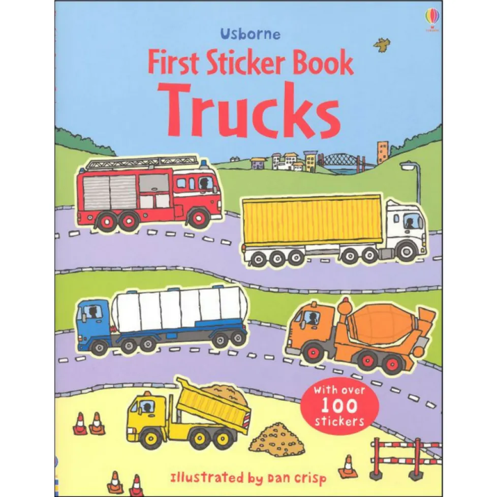 Usborne First Sticker Book: Trucks
