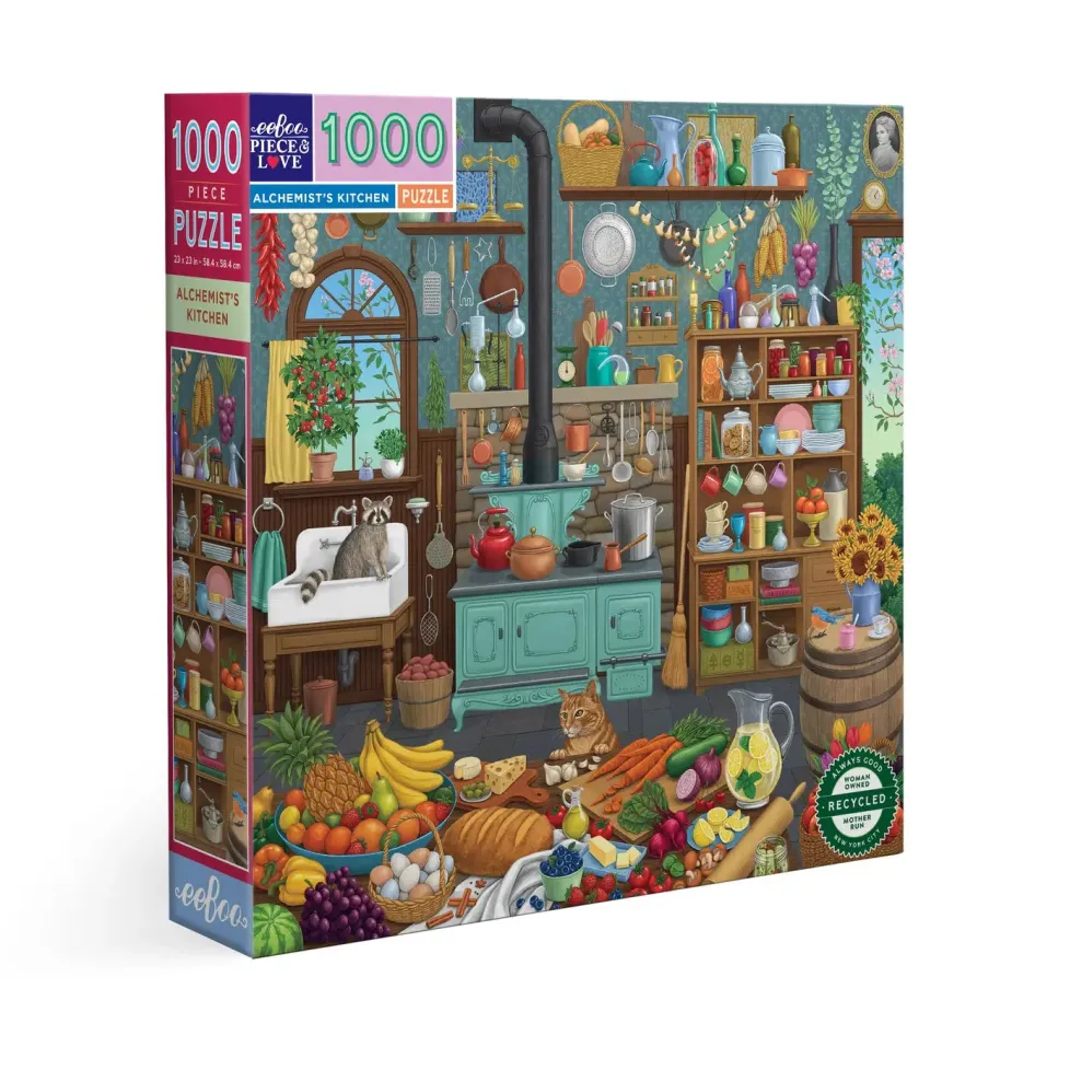 eeBoo 1000 Piece Puzzle Alchemist's Kitchen