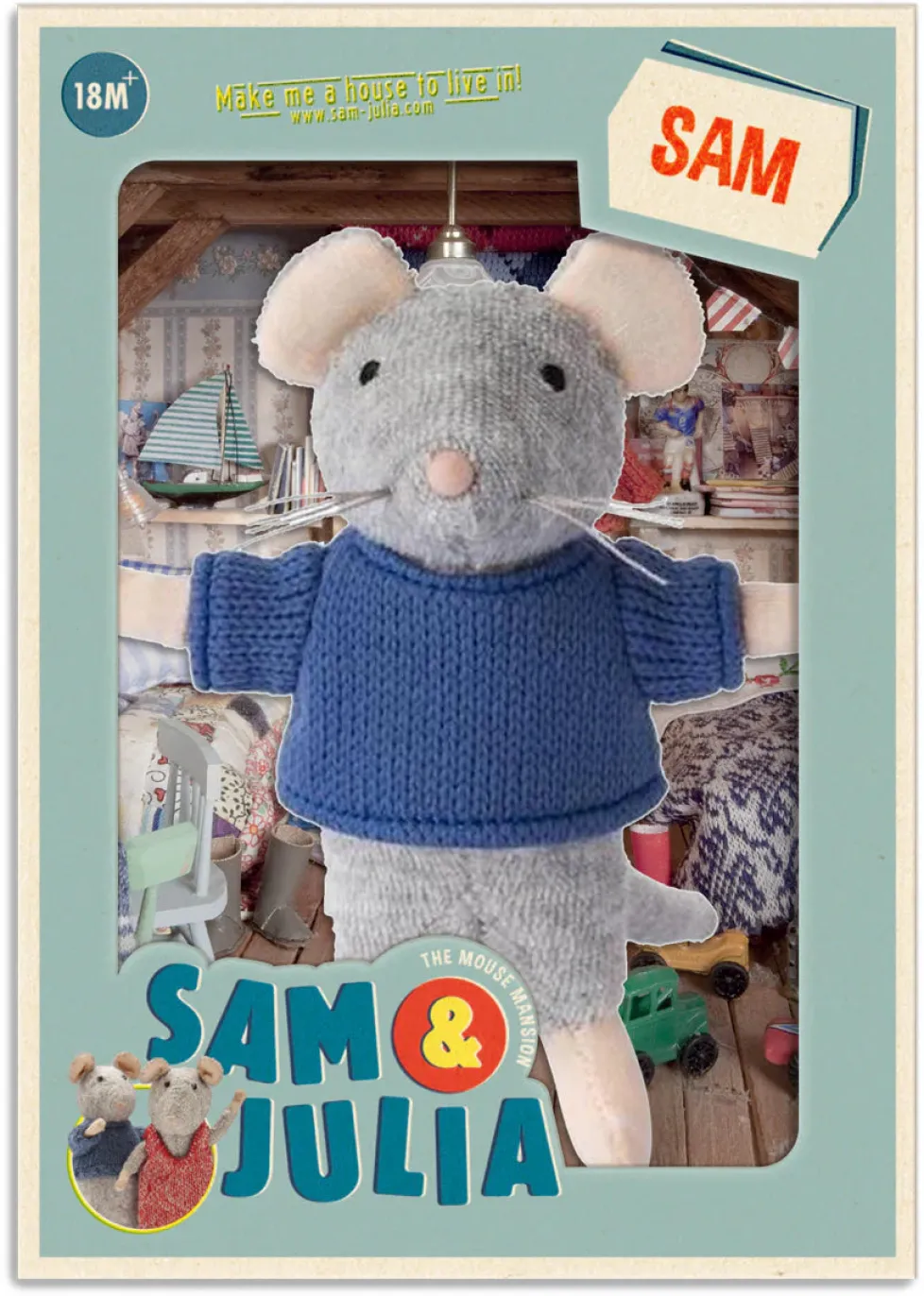 Sam & Julia: Sam Plush 4.5"