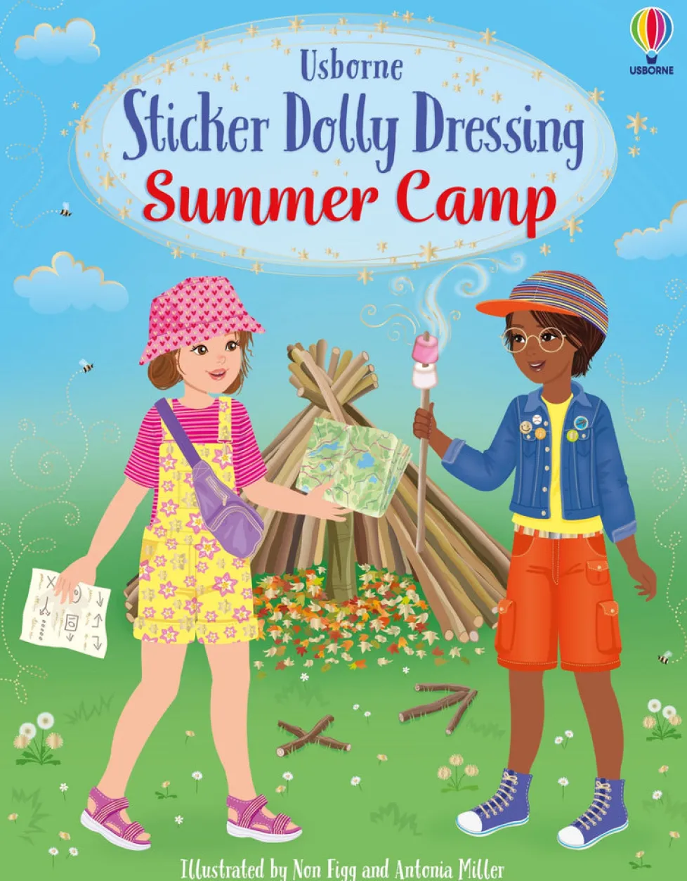 Usborne Sticker Dolly Dressing: Summer Camp