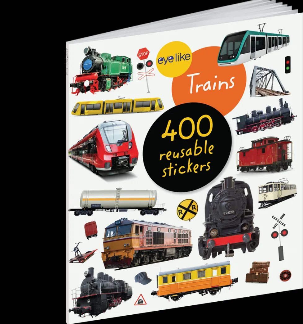EyeLike Stickers: Trains