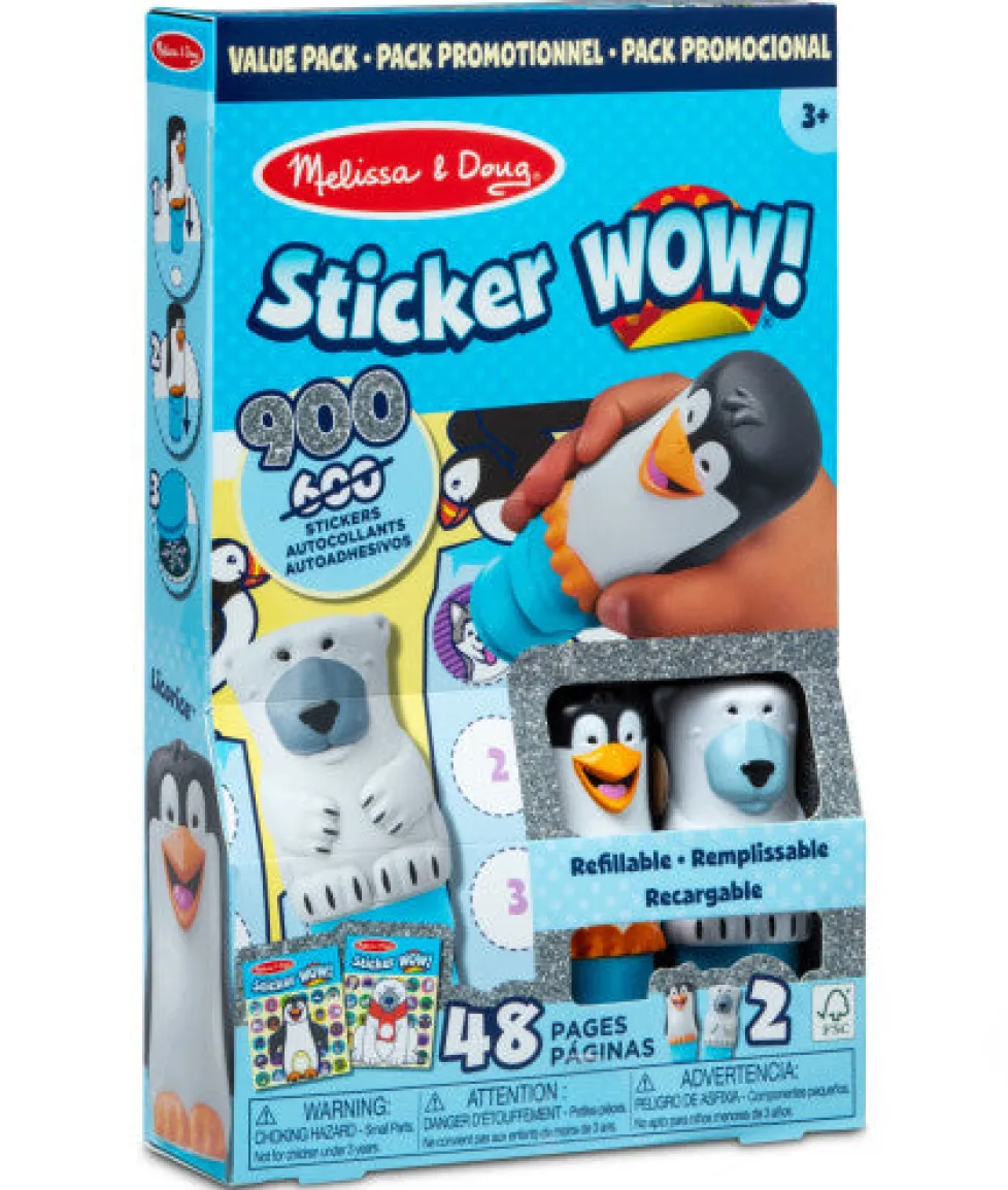 Melissa & Doug® Sticker WOW!® Stamper & Activity Pad - Winter Value Pack