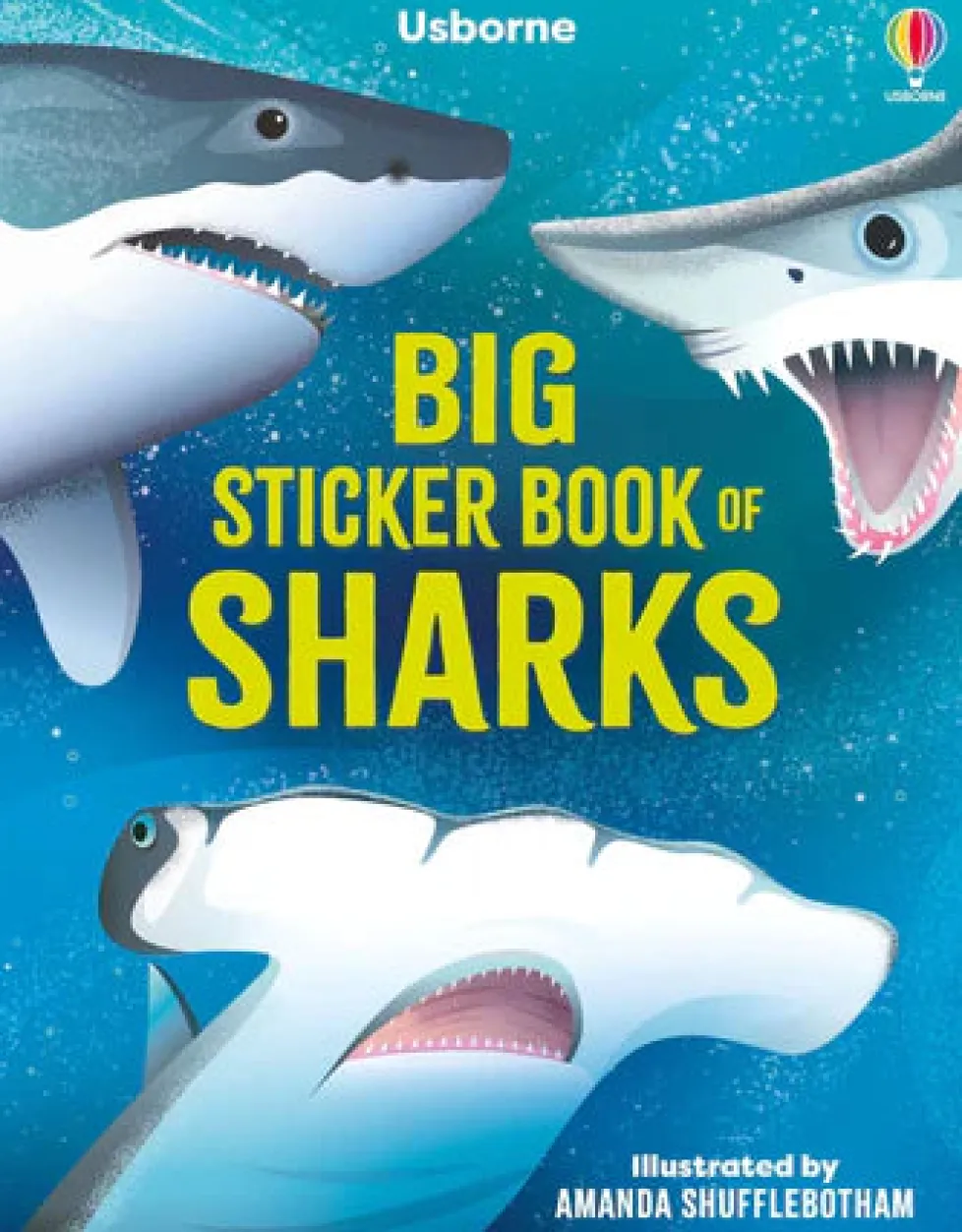 Usborne Big Sticker Book of Sharks
