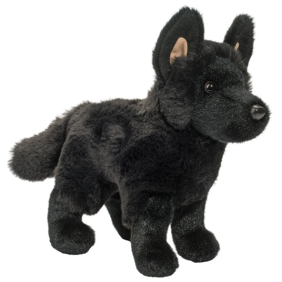 Douglas Harko Black German Shepherd 8"
