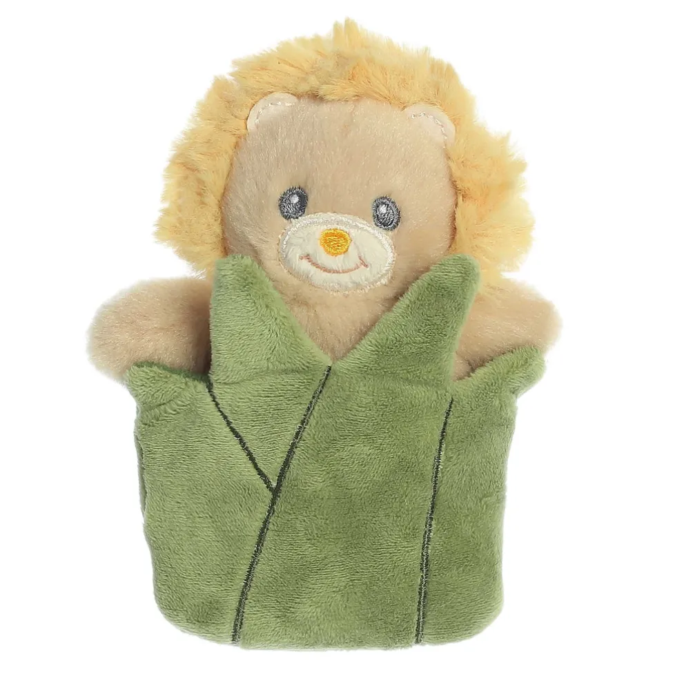 Ebba Pocket Peekers™ Rattle & Crinkle Toy Leo Lion