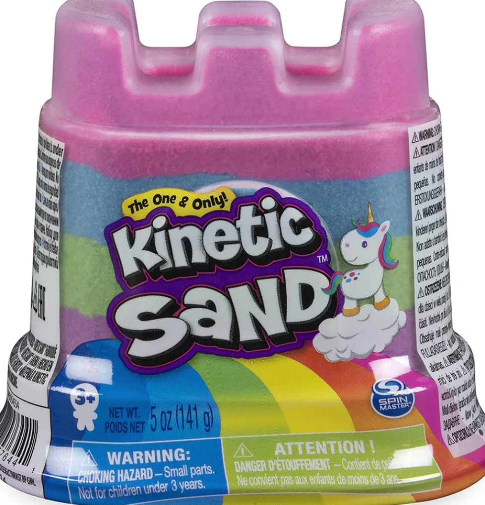 Kinetic Sand™ Rainbow Sand Castle Container