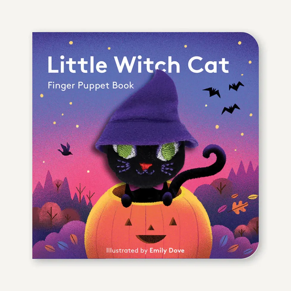 Little Witch Cat Finger Puppet Board Book