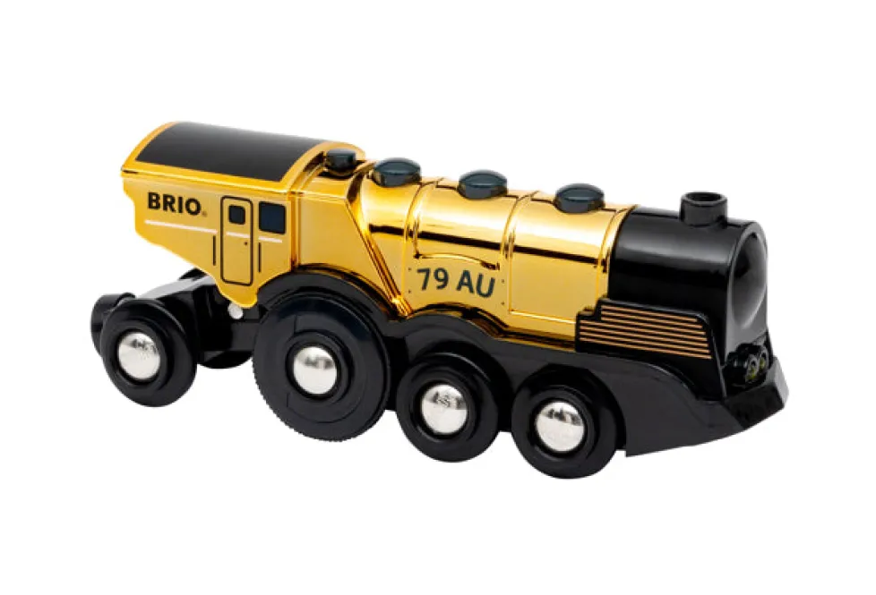 Brio Mighty Gold Action Locomotive 33630