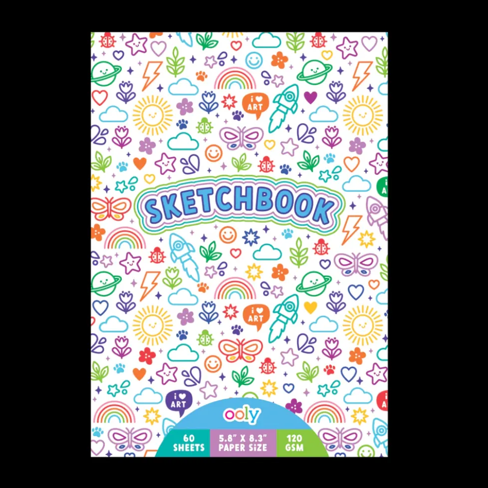 Ooly Colorful Doodles Sketchbook