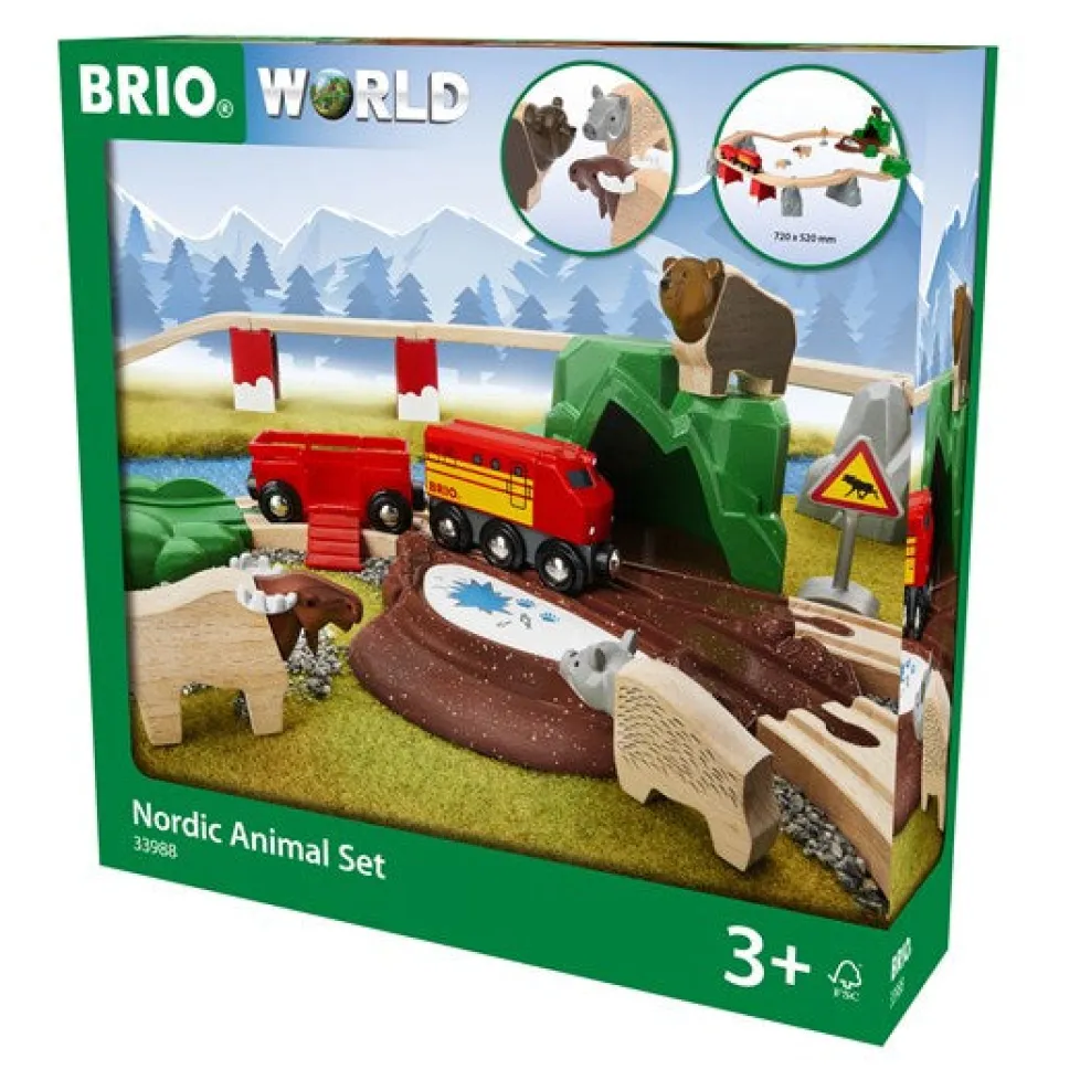 Brio Nordic Animal Set 33988