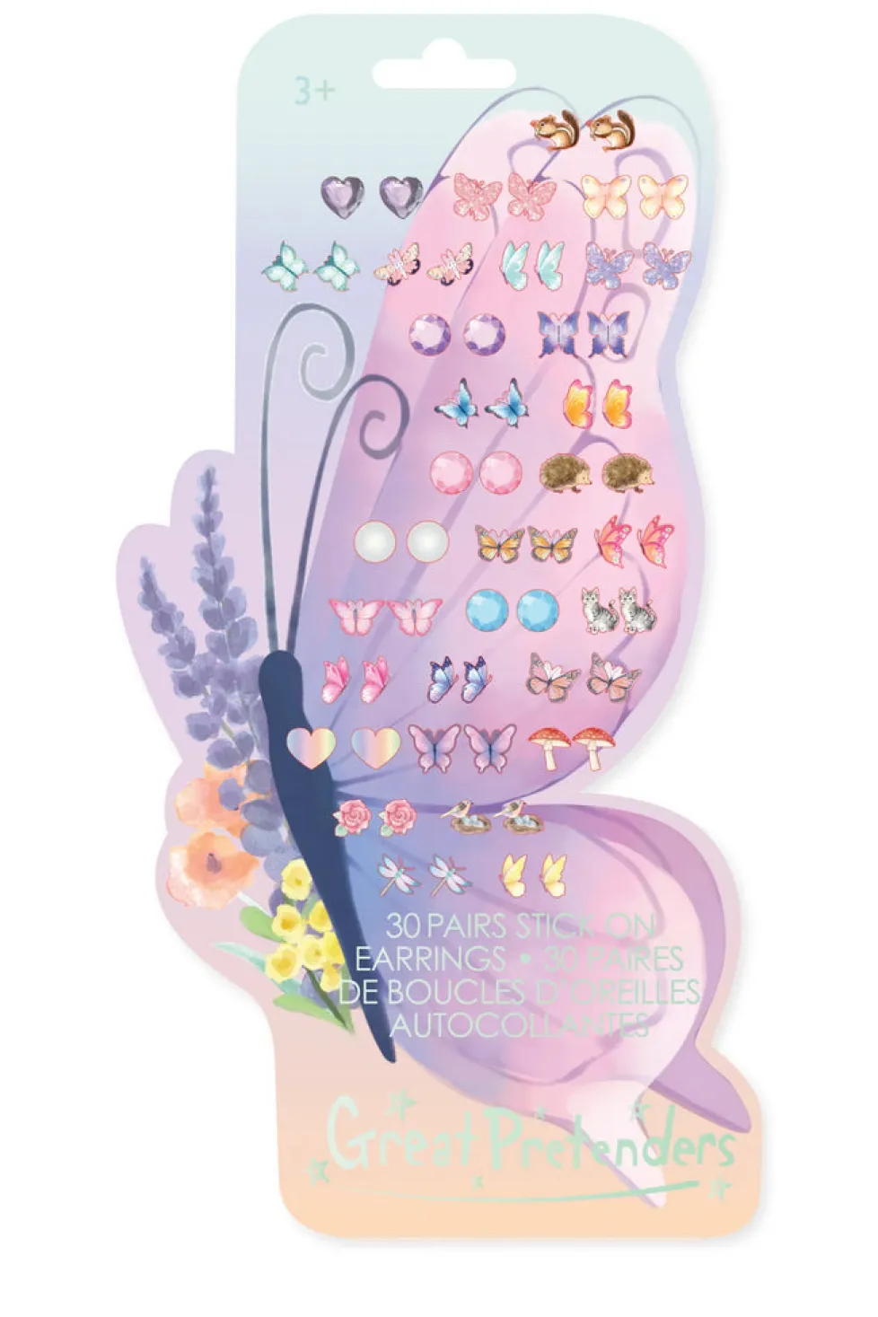 Great Pretenders Sticker Earrings: Butterfly