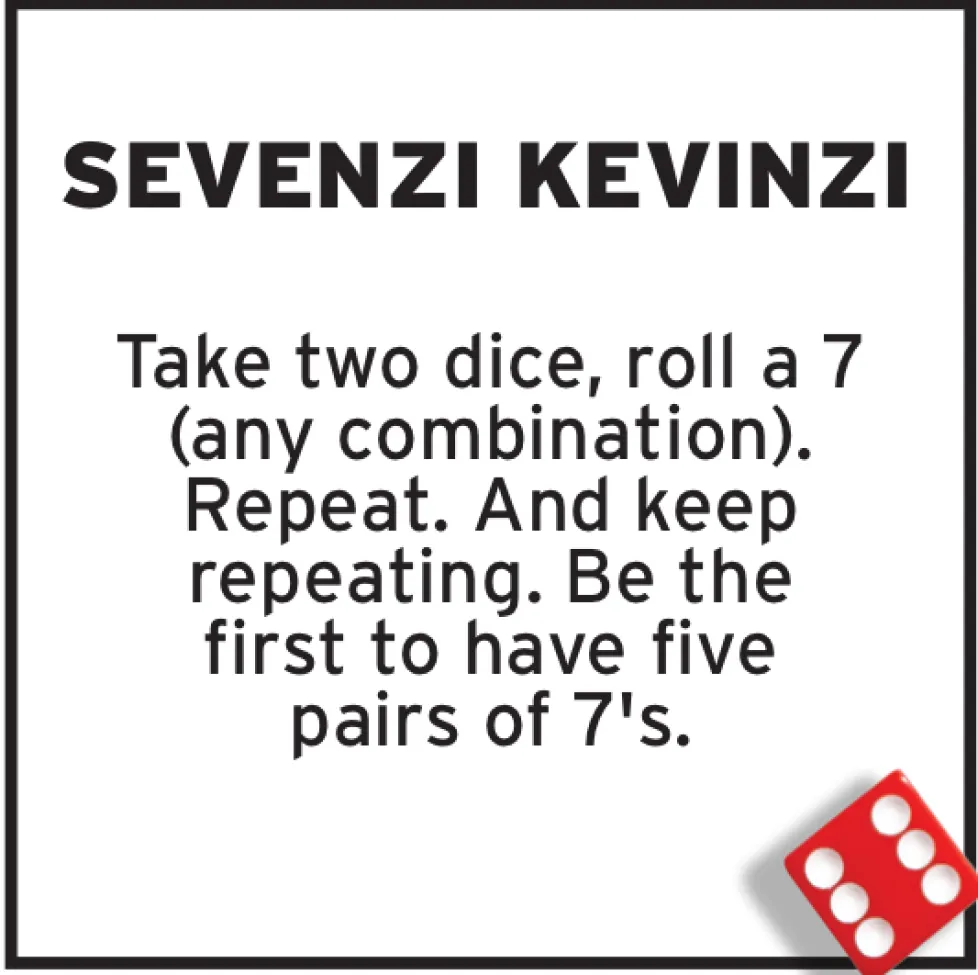 Carma Games 77 Ways to Play TENZI