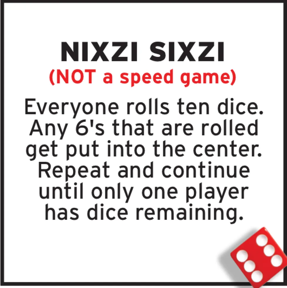 Carma Games 77 Ways to Play TENZI