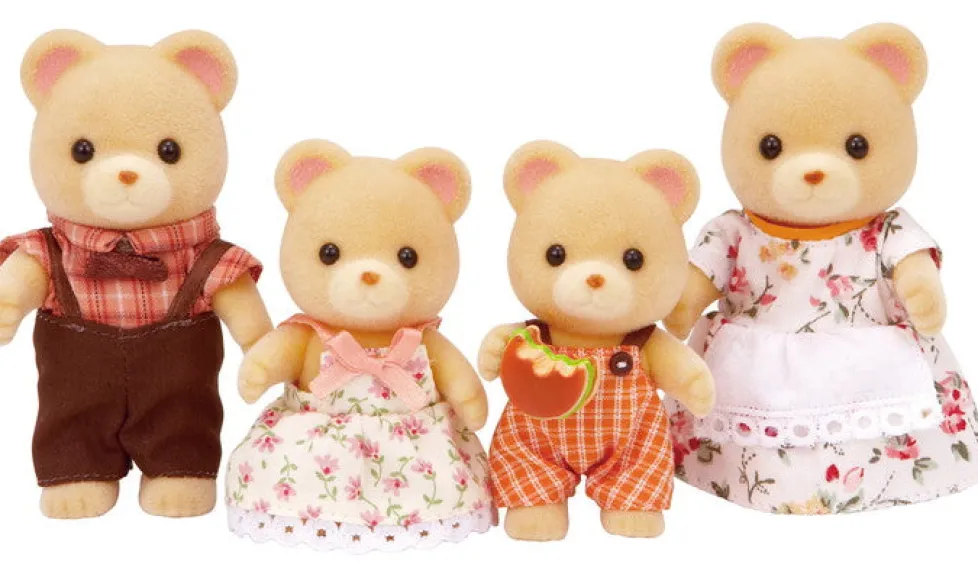 Calico Critters Cuddle Bear Family