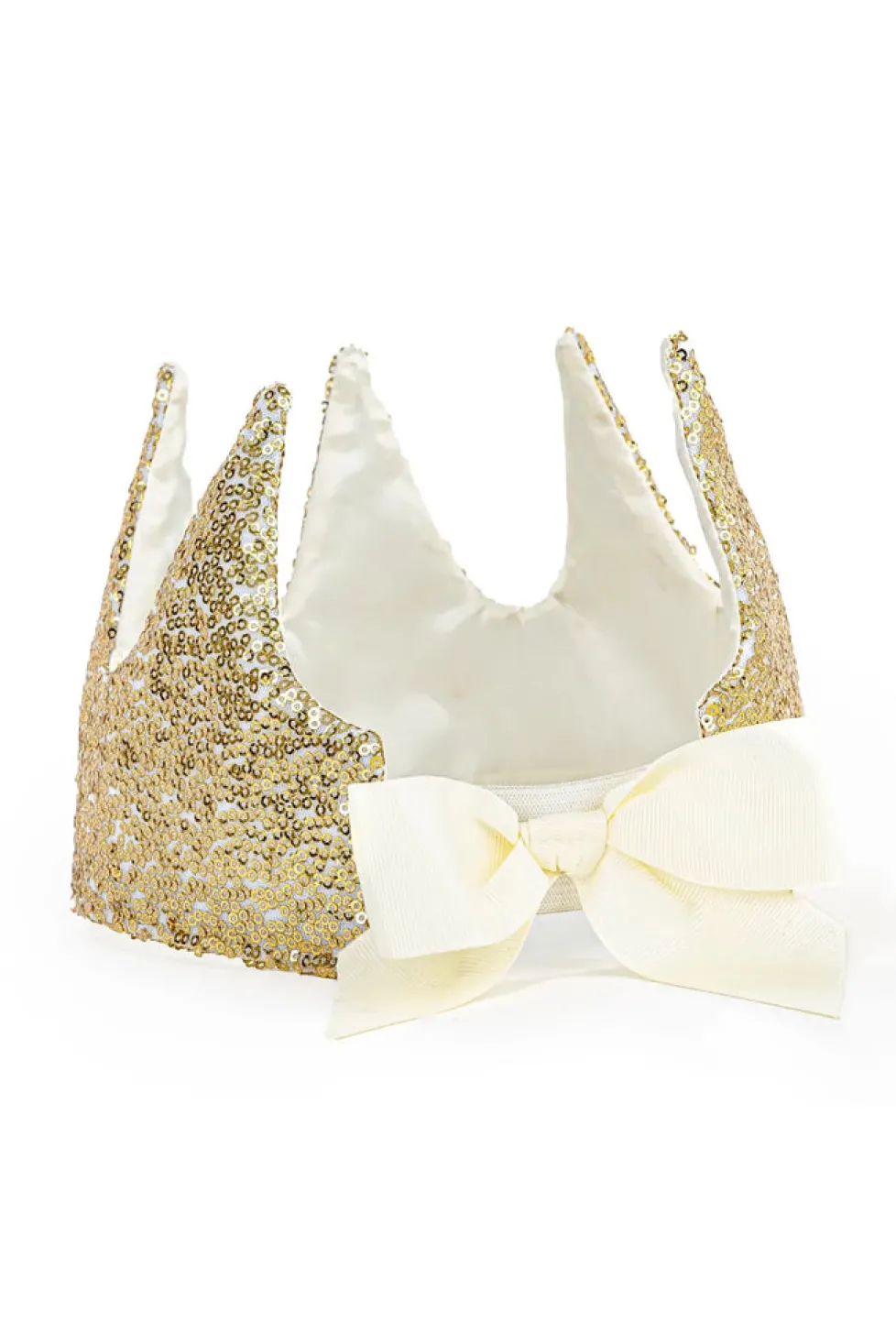 Great Pretenders Precious Gold Sequin Crown