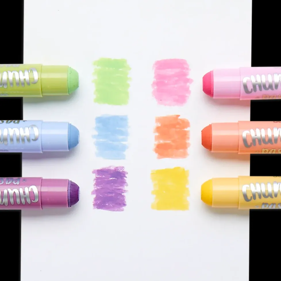 Ooly Chunkies Paint Sticks - Pastel