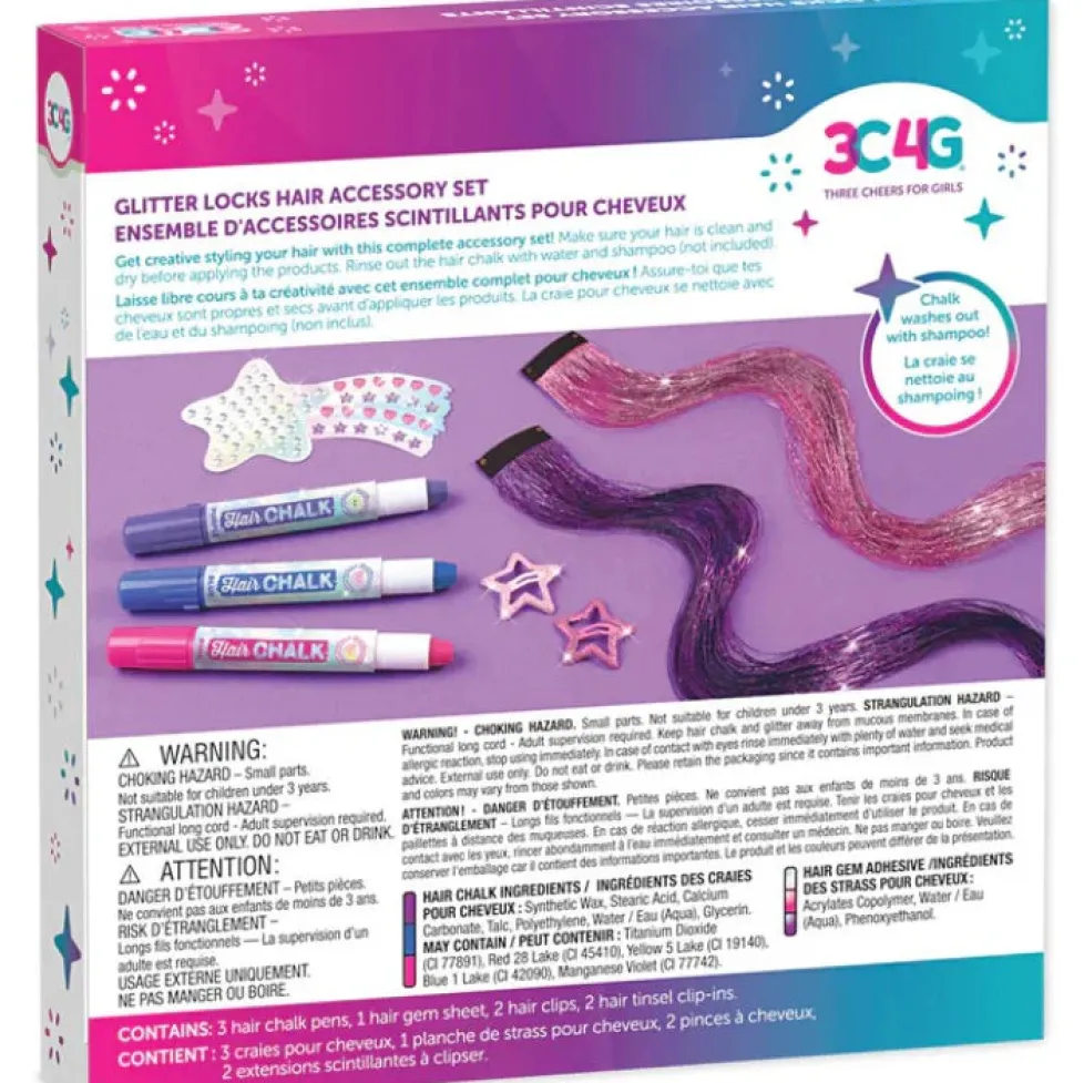 Make it Real: Glitter Locks Hair Accessory Set