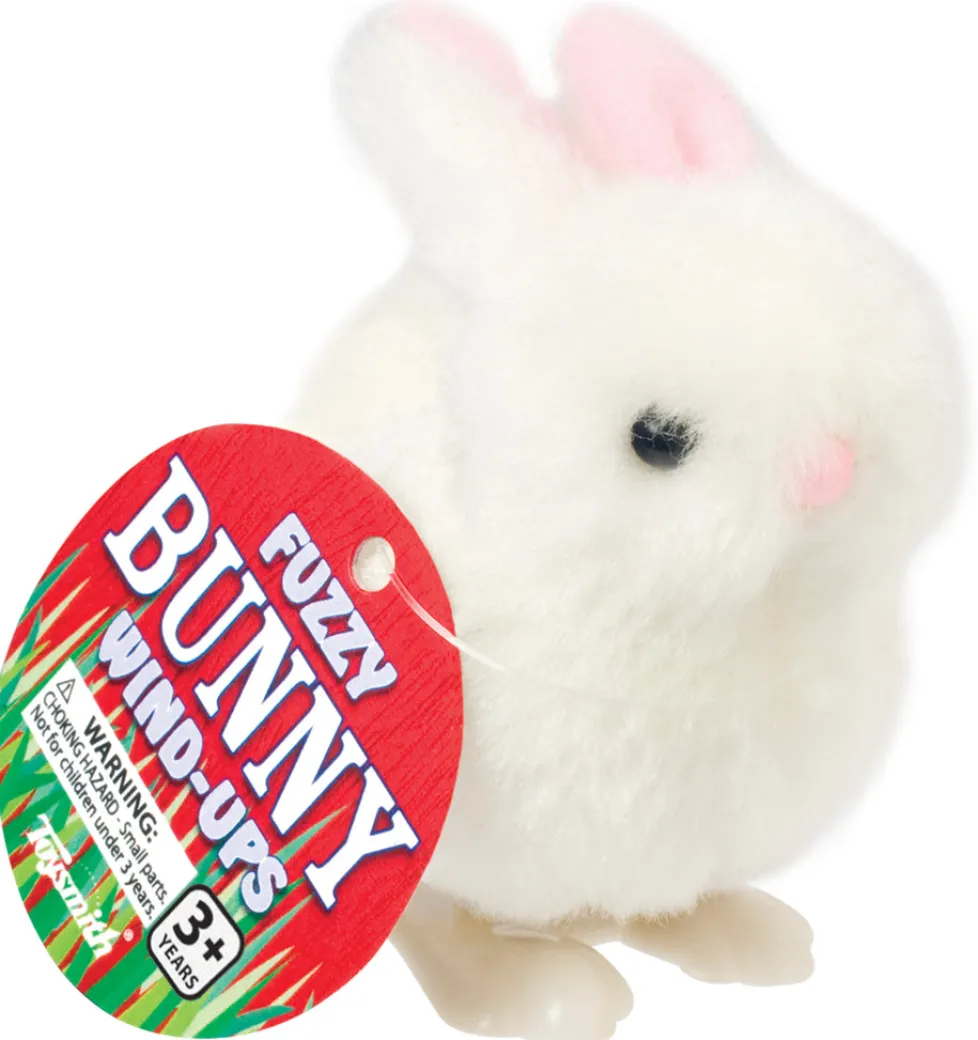 Toysmith Fuzzy Bunny Wind-Ups