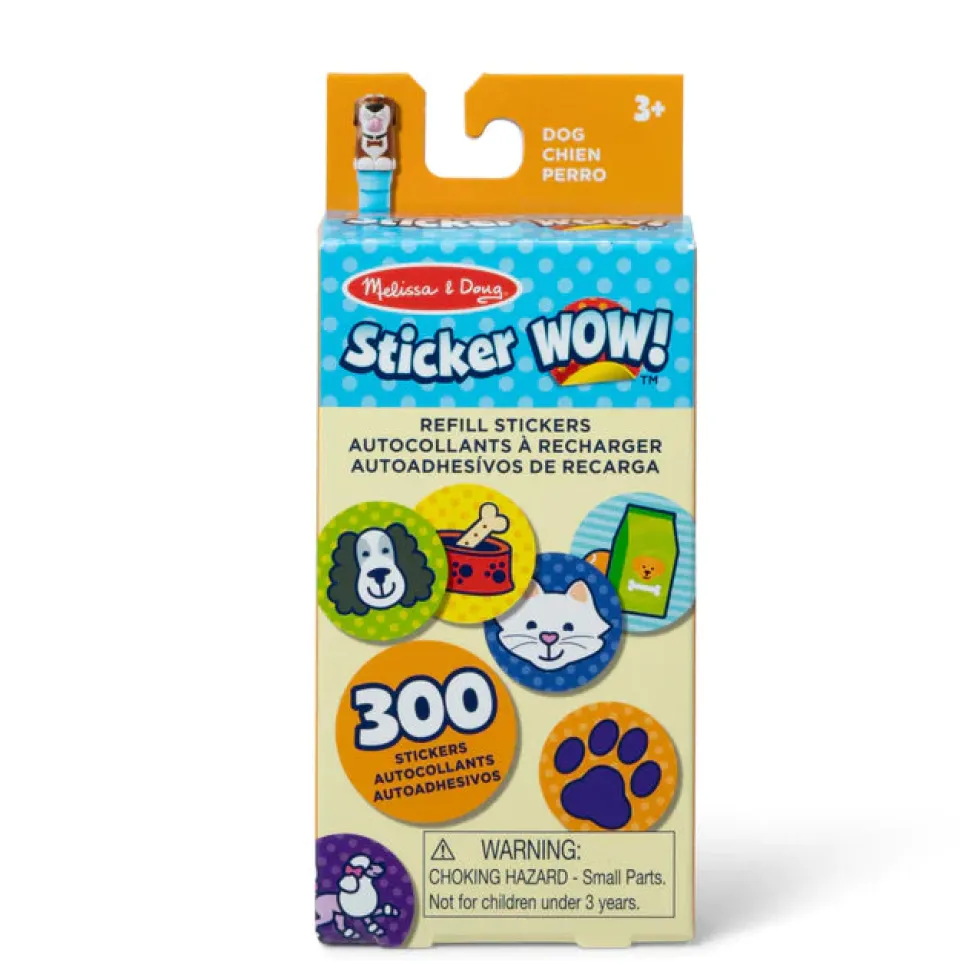 Melissa & Doug® Sticker WOW!® Refill Stickers – Dog (Stickers Only, 300+)