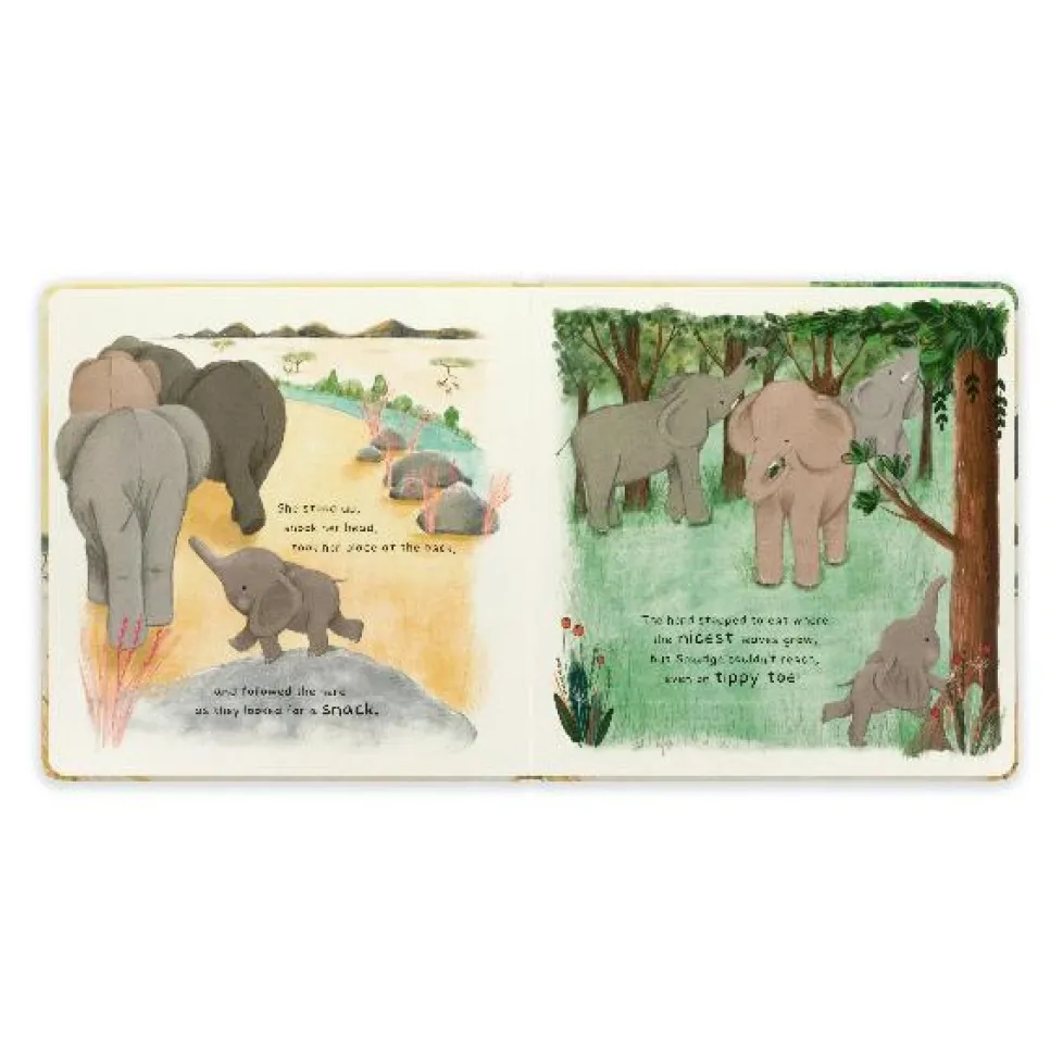 Jellycat Book Smudge the Littlest Elephant