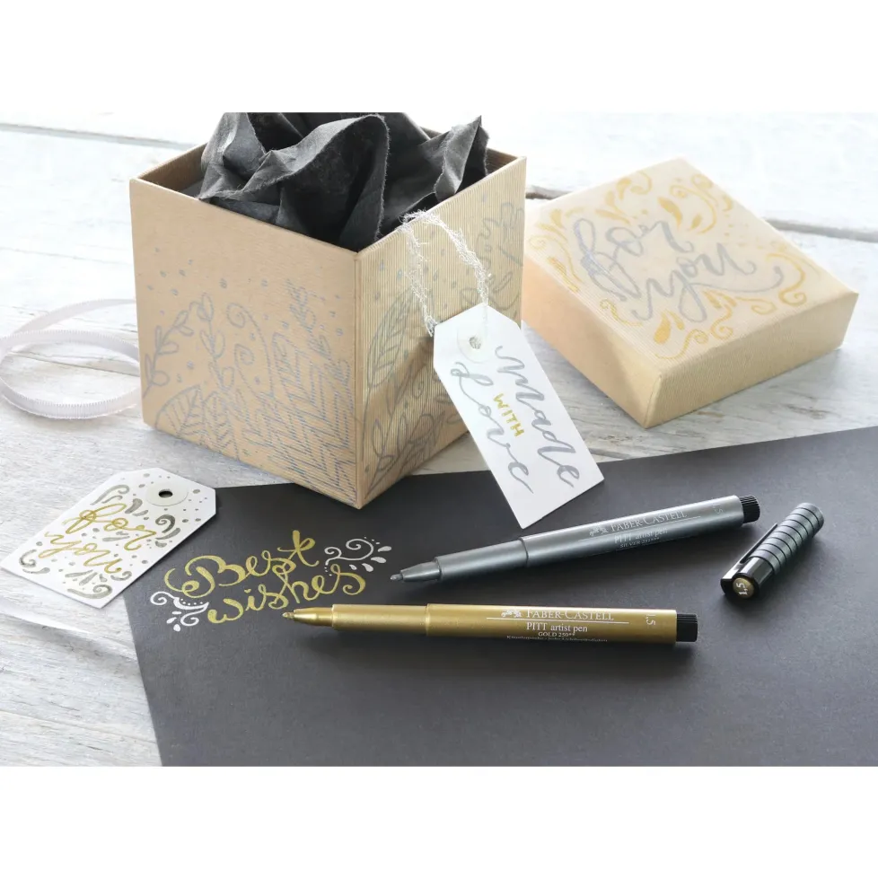 Faber-Castell Pitt Artist Pen® - Metallic Art