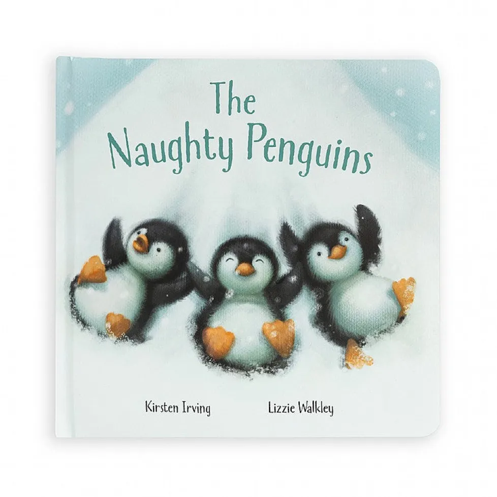 Jellycat Book The Naughty Penguins
