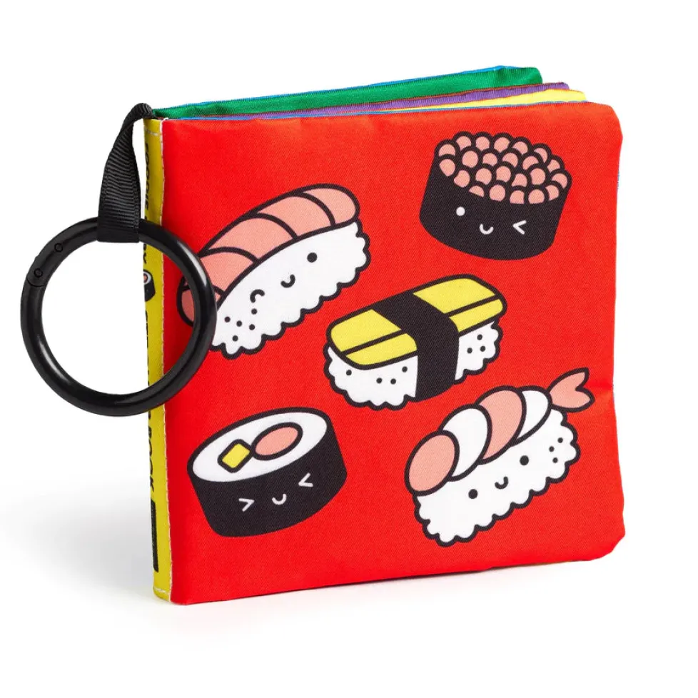 Mudpuppy Crinkle Fabric Stroller Book: Foodie Baby