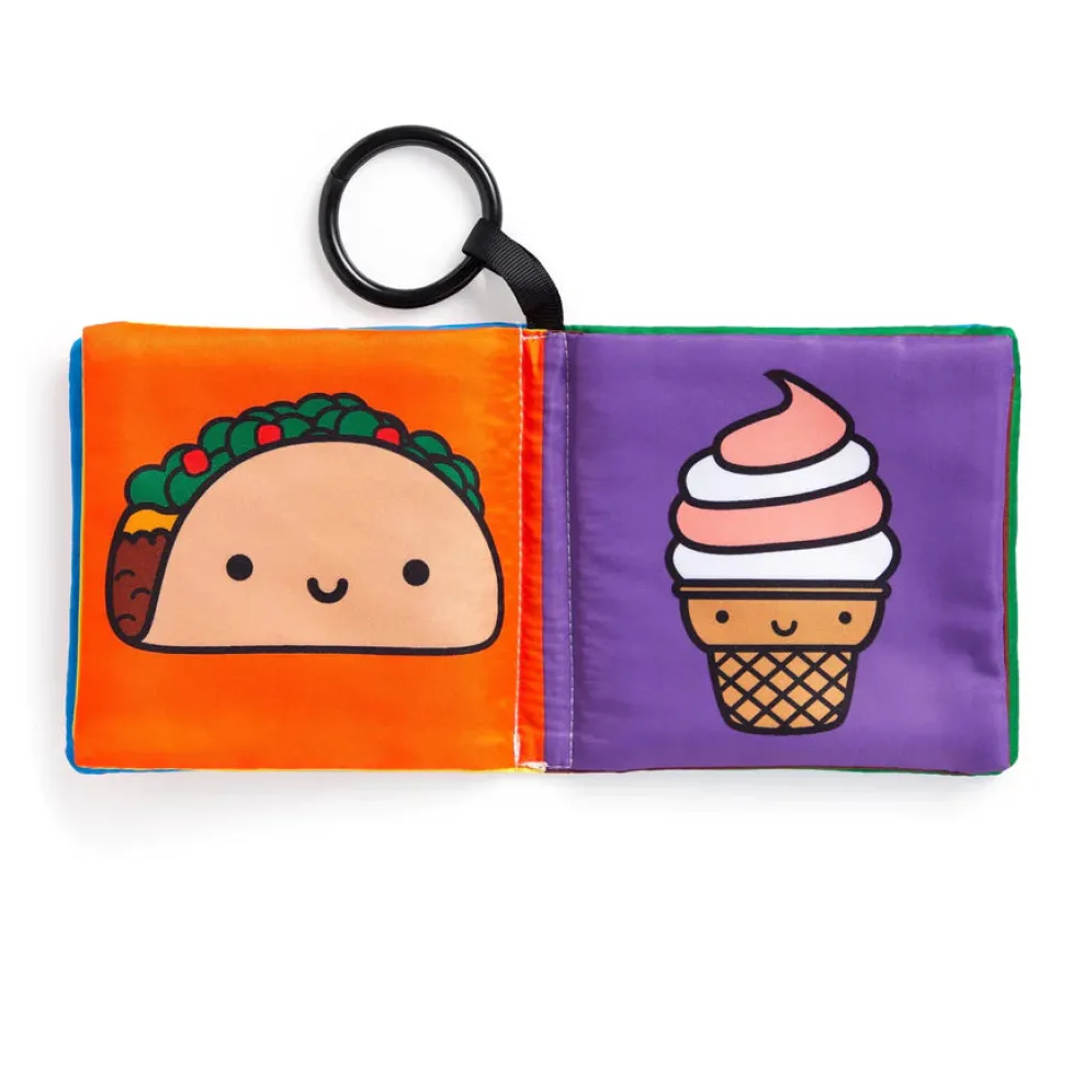 Mudpuppy Crinkle Fabric Stroller Book: Foodie Baby