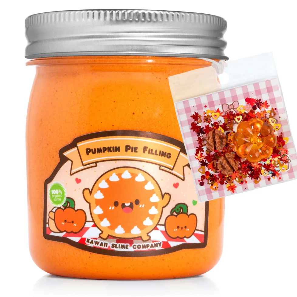 Kawaii Slime: Pumpkin Pie Filling Butter Slime