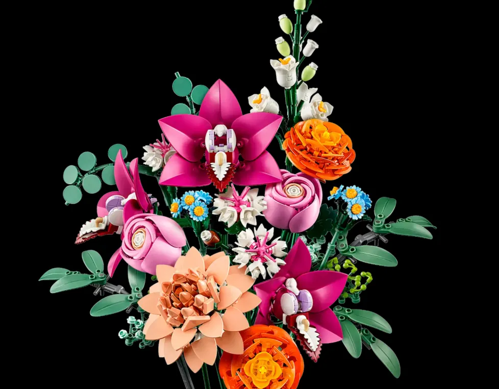LEGO® Botanicals: Pretty Pink Flower Bouquet 10342