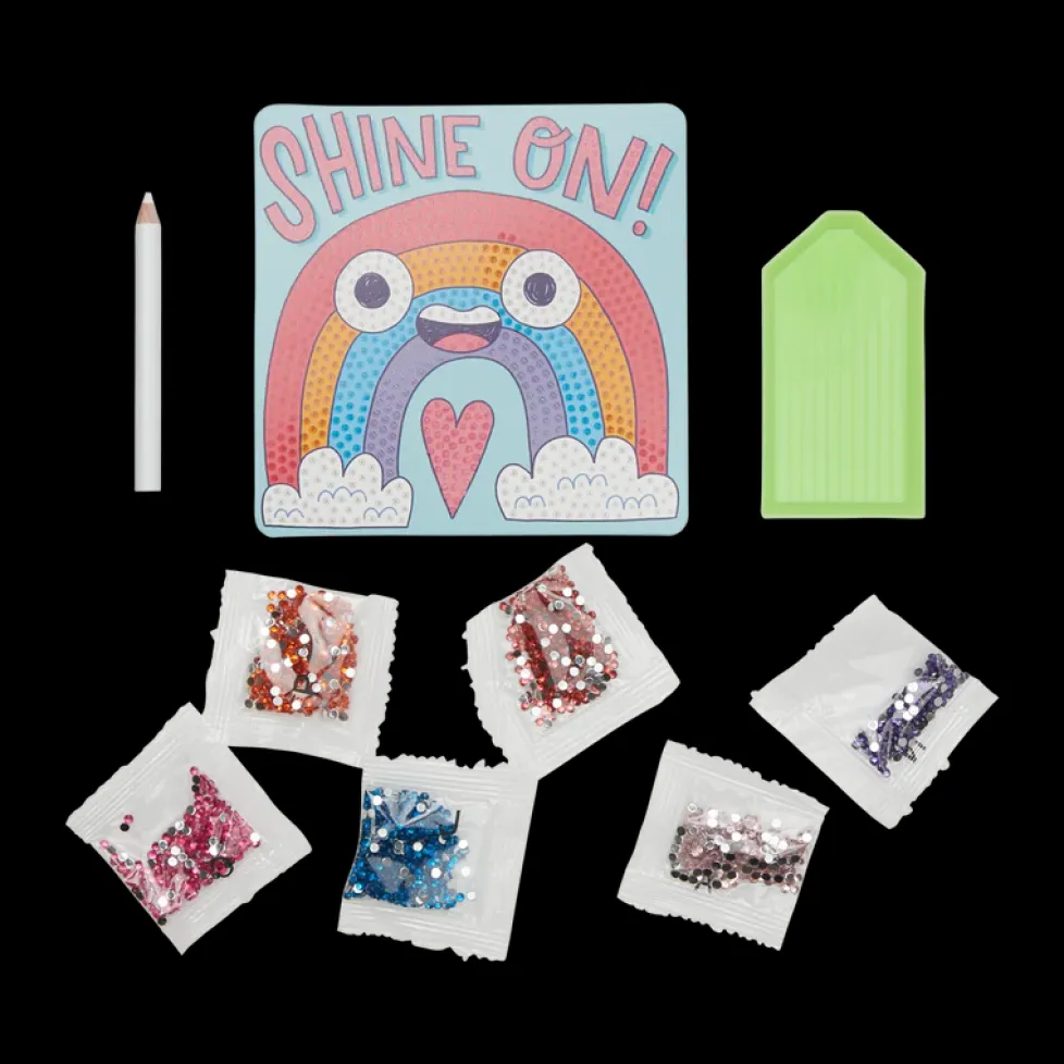 Ooly Razzle Dazzle DIY Gem Art Kit Rad Rainbow