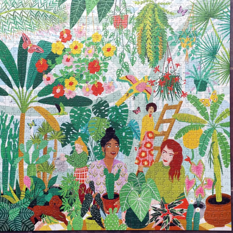 eeBoo 1000 Piece Puzzle Plant Ladies