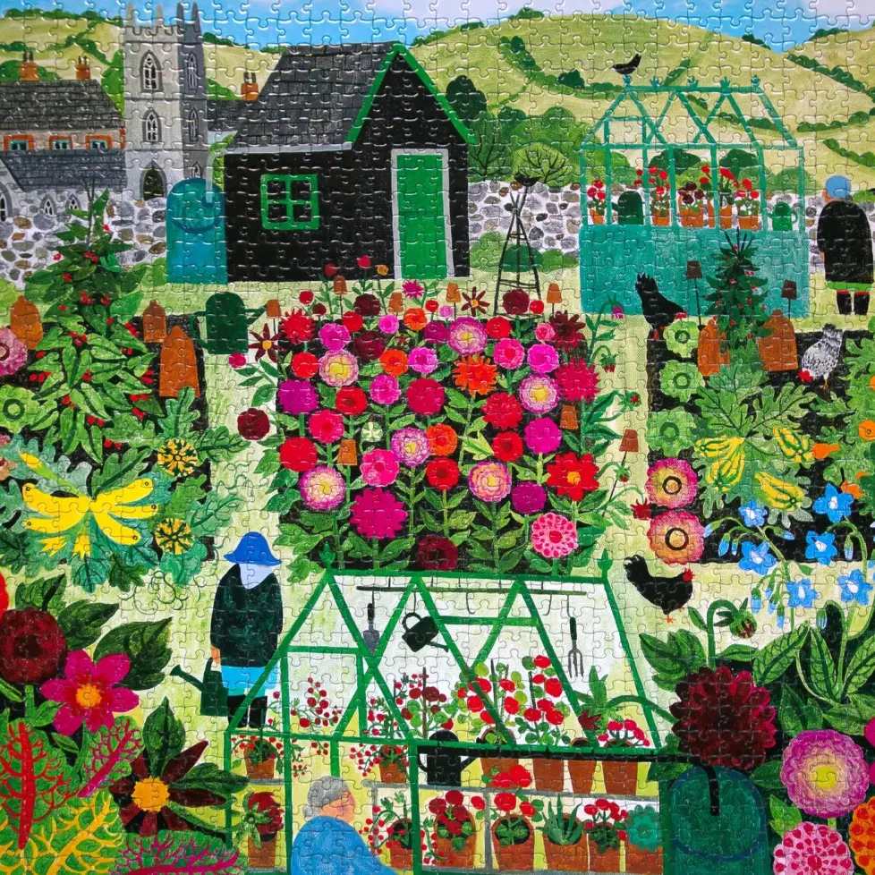 eeBoo 1000 Piece Puzzle Harvest Garden
