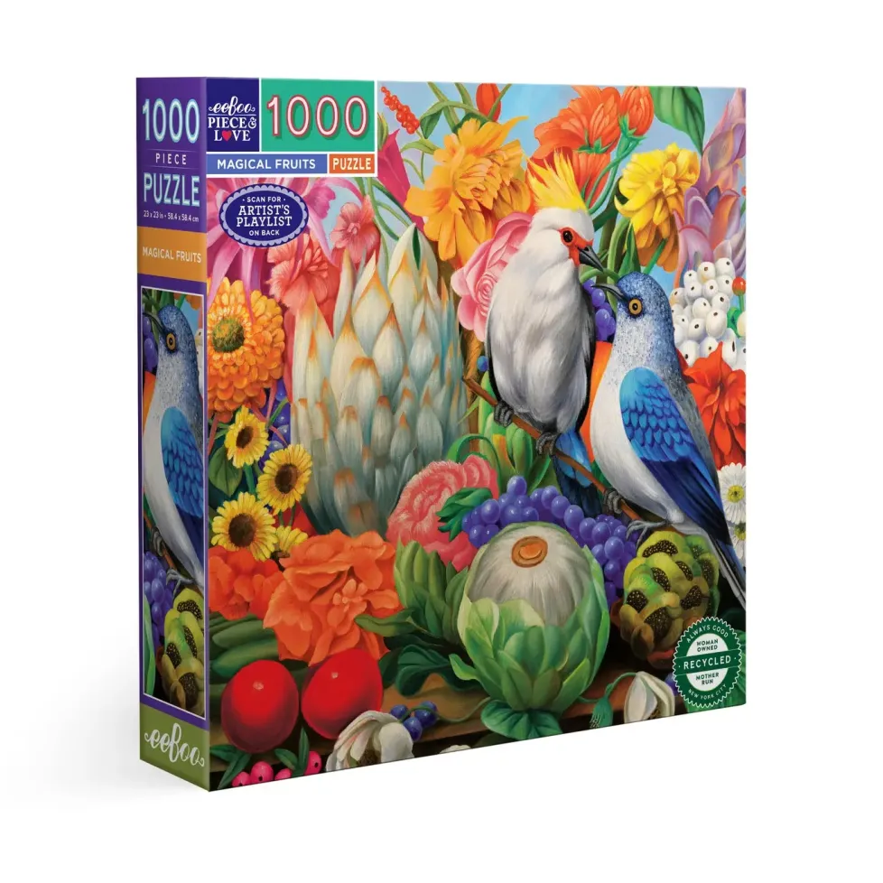 eeBoo 1000 Piece Puzzle Magical Fruits