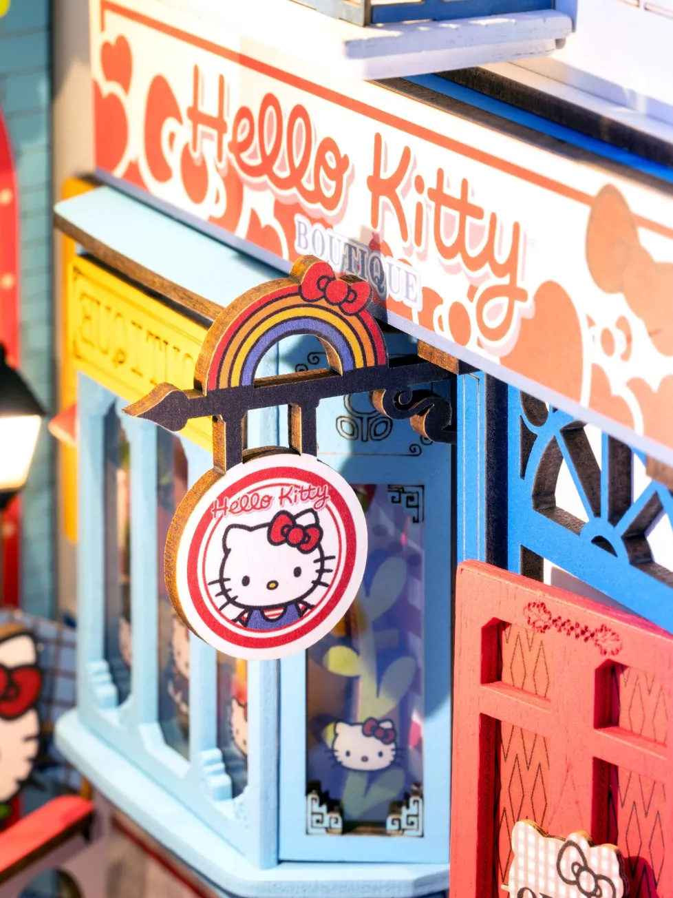 Hands Craft Hello Kitty® Town Square Book Nook Kit